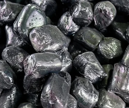 Water-free taphole clay for blast furnace tapping