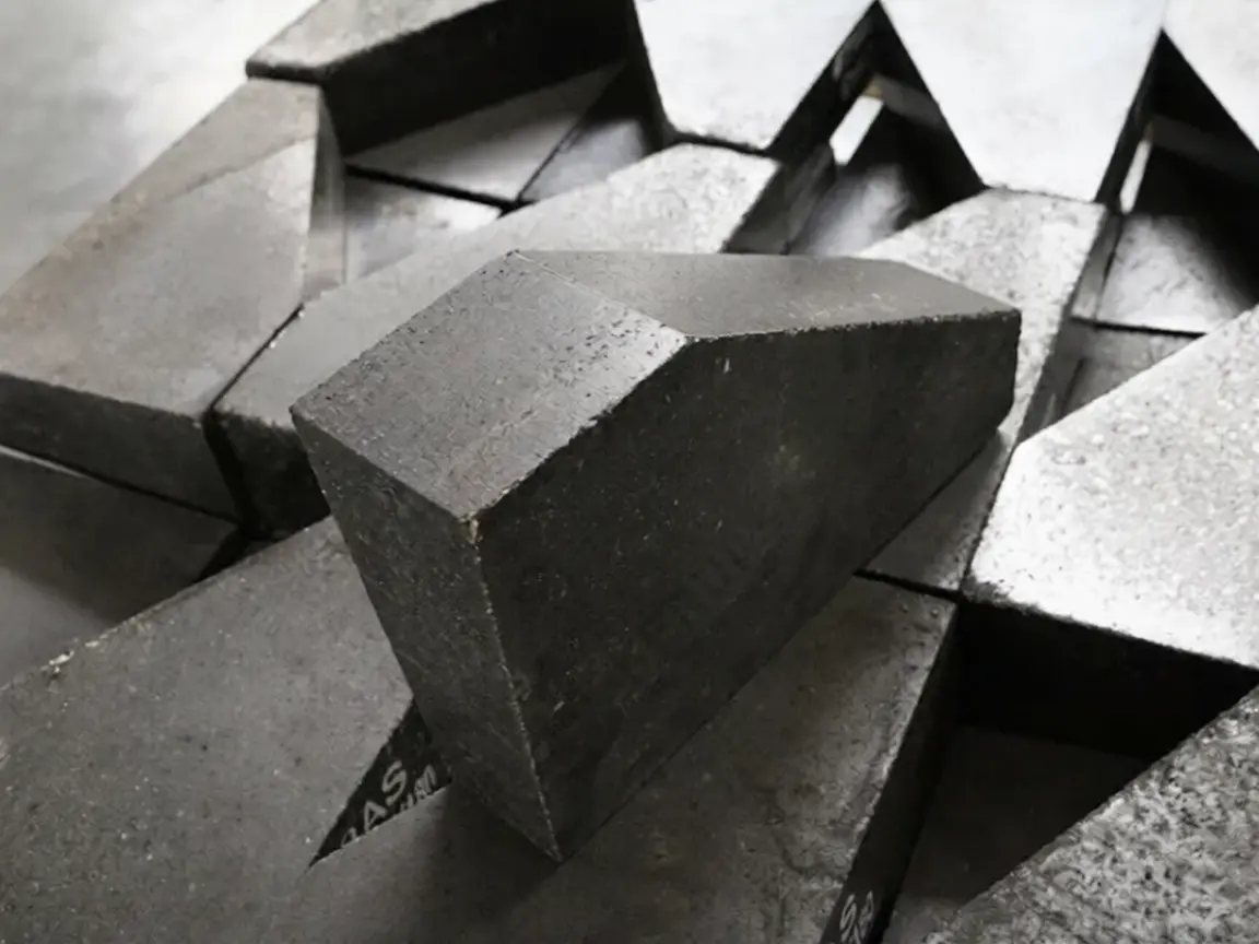 Refractory bricks for ladle application