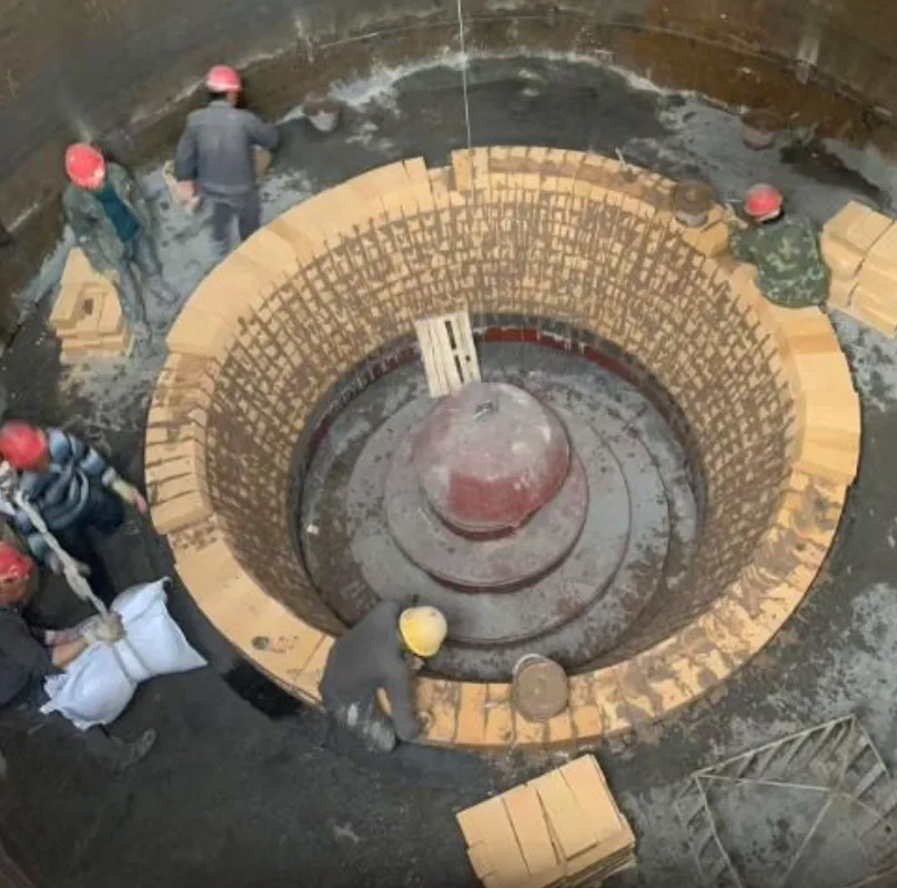 Lime kiln refractory brick reference