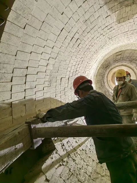RUSAL aluminium furnace refractory reference