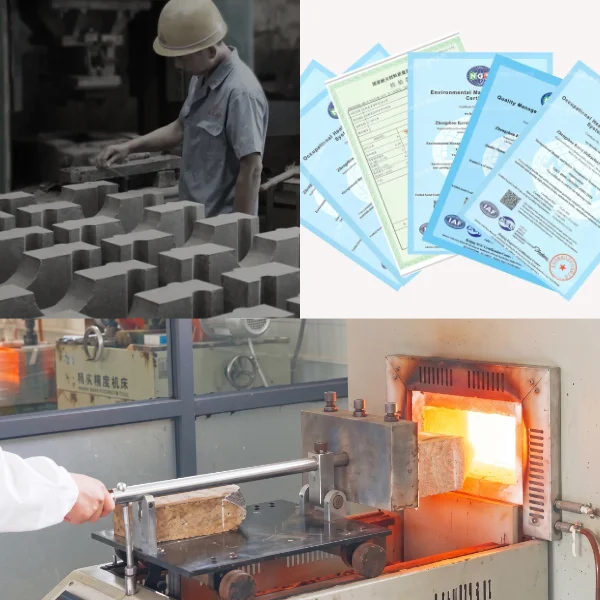 Refractory product inspection